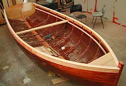 de Ilur in latten-versie onder constructie.