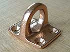 053.20.35 - ringgreep rechthoekig, brons